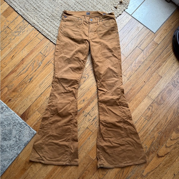 Citizens of Humanity Angie Super Flare Jean Tan size: 31 - Picture 2 of 9